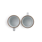 BareBones - Enamel Espresso Cup Eggshell - set of 2 -DISCONTINUED