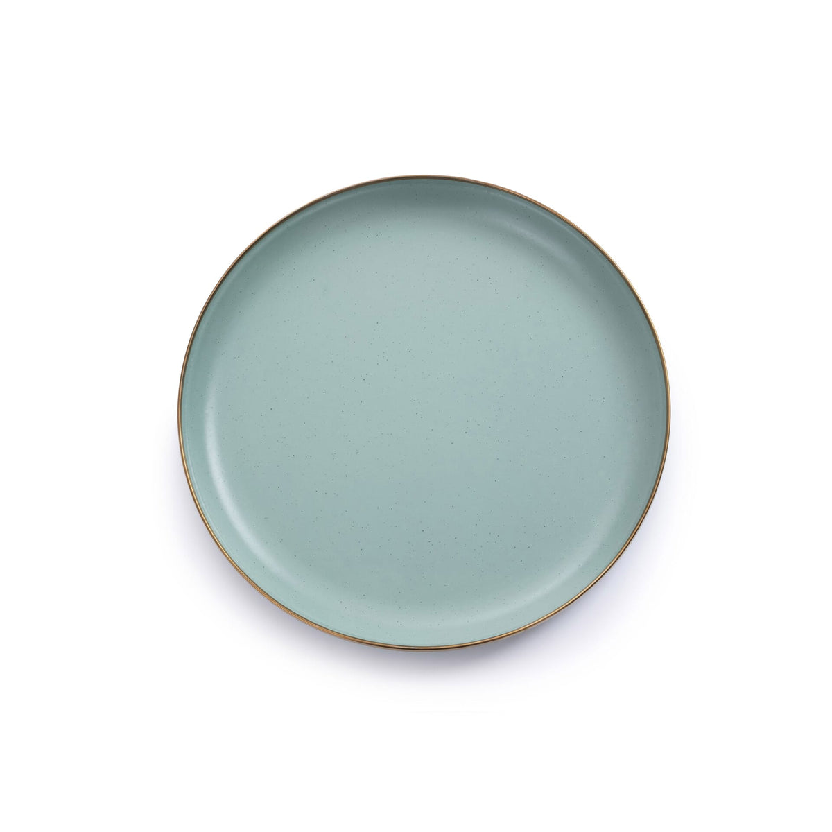 Barebones Enamel Plate Green - Set of 2