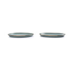 Barebones Enamel Plate Green - Set of 2