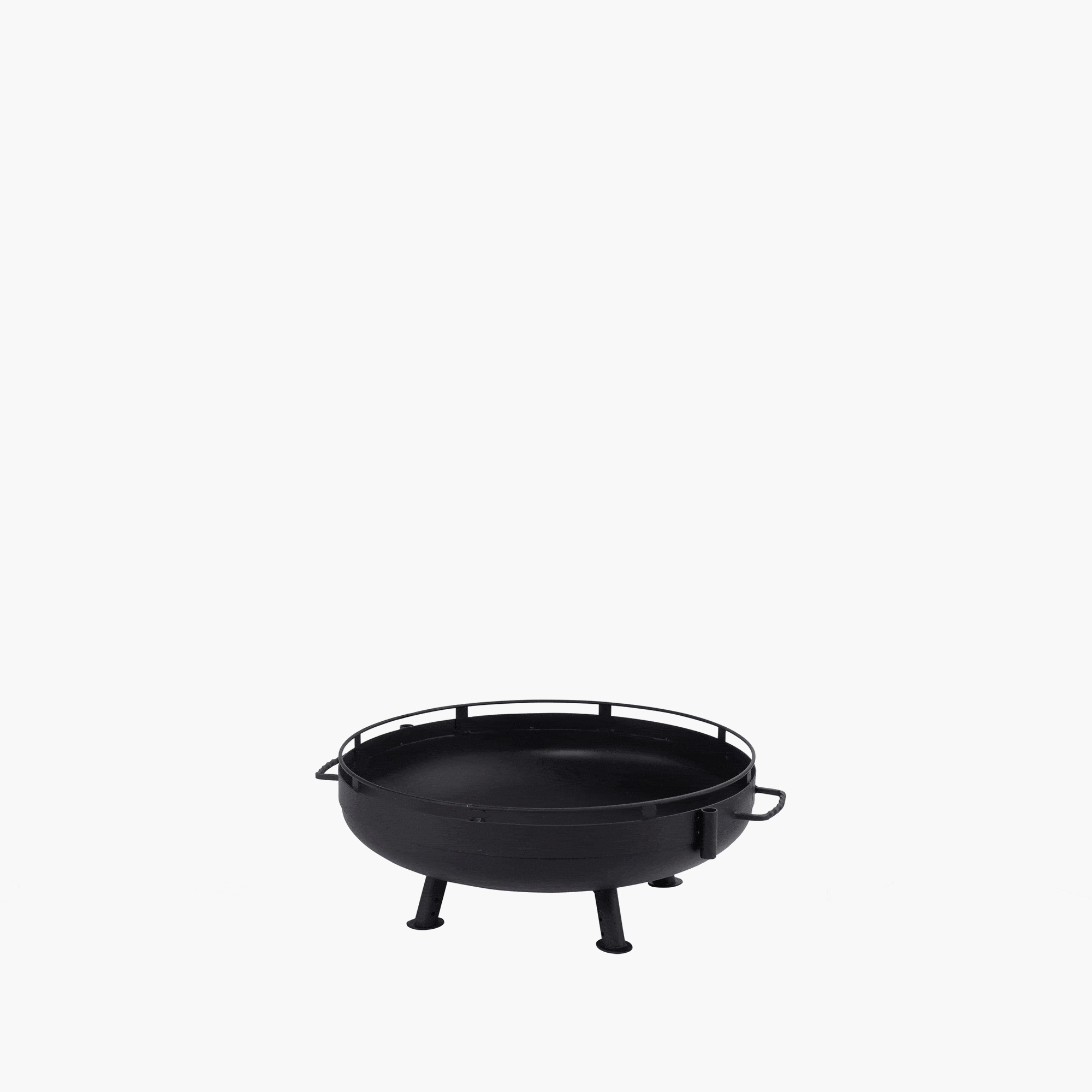 Barebones Cowboy Fire Pit Grill 30"