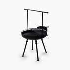 Barebones Cowboy Fire Pit Grill 30"