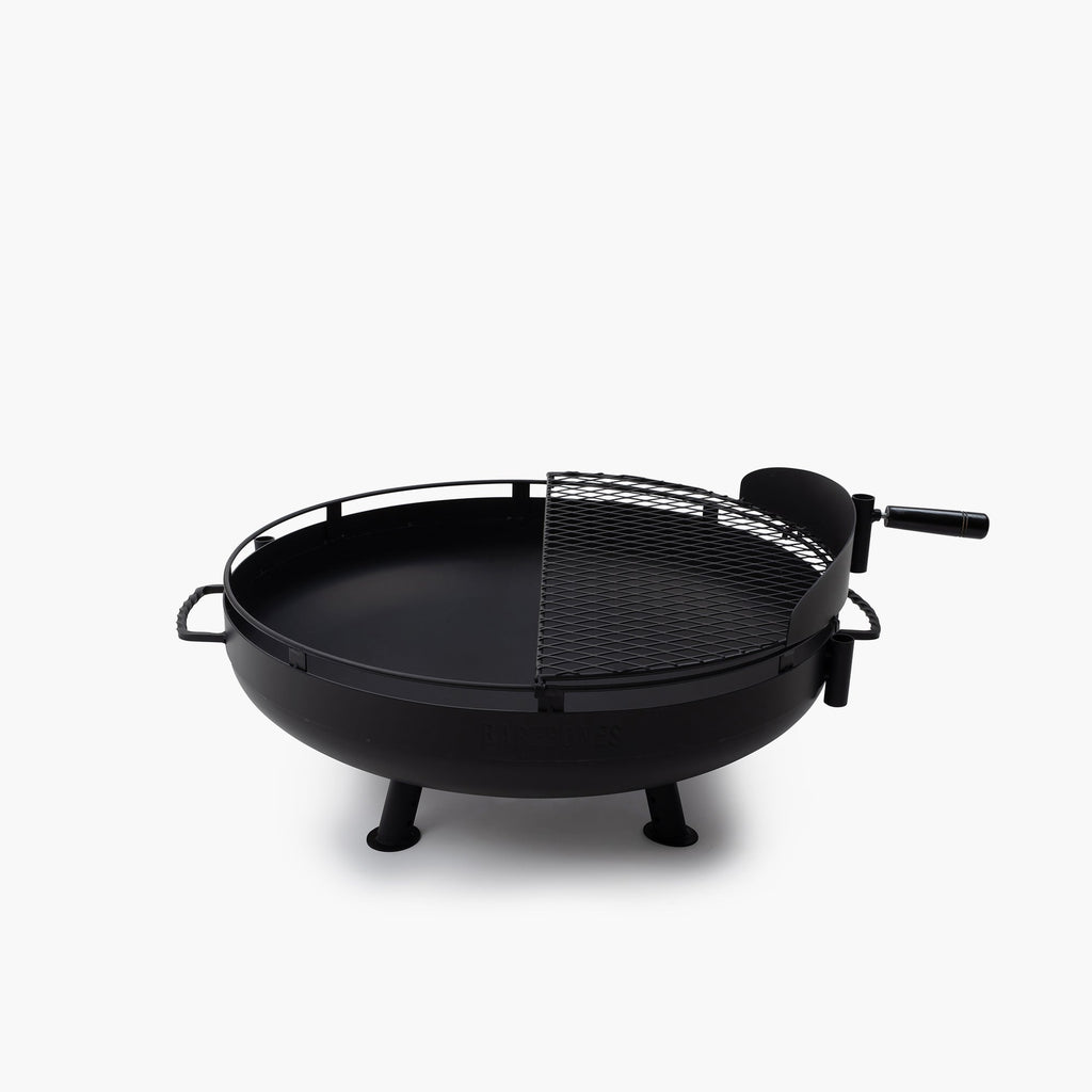 Barebones Cowboy Fire Pit Grill 30"