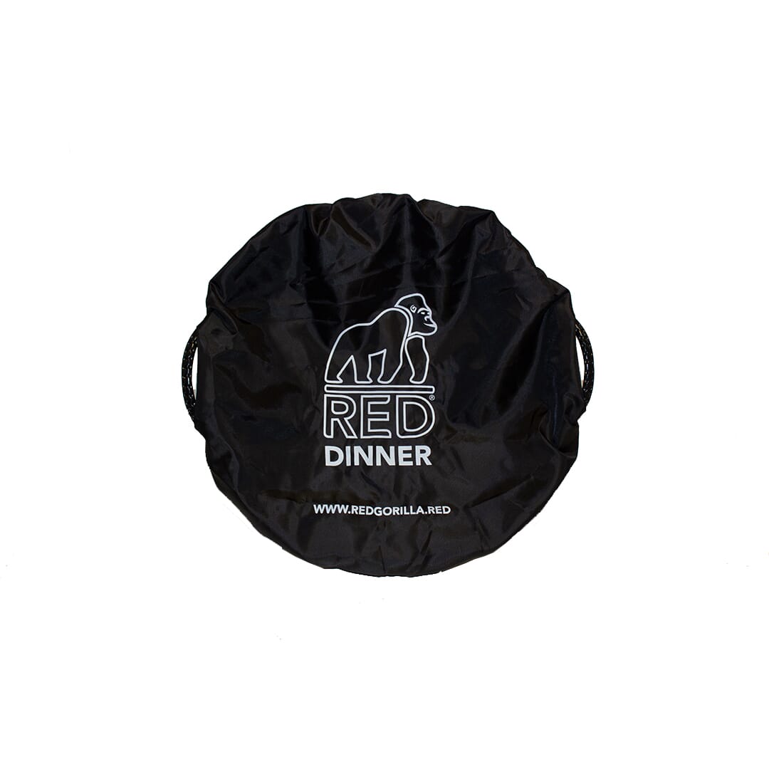 Red Gorilla Tub Cover Medium - Black (Breakfast/Dinner Set)