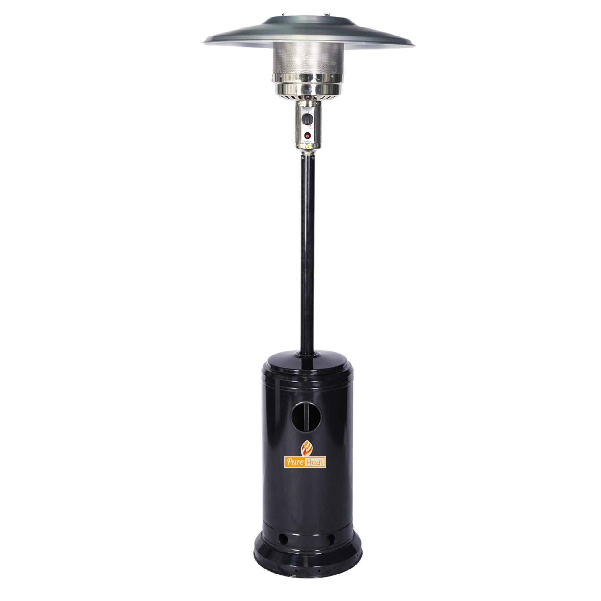 Pureheat Mushroom Style Gas Patio Heater In Black
