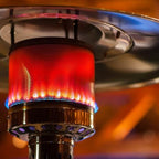 PureHeat Mushroom Style Gas Patio Heater In Stainless Steel