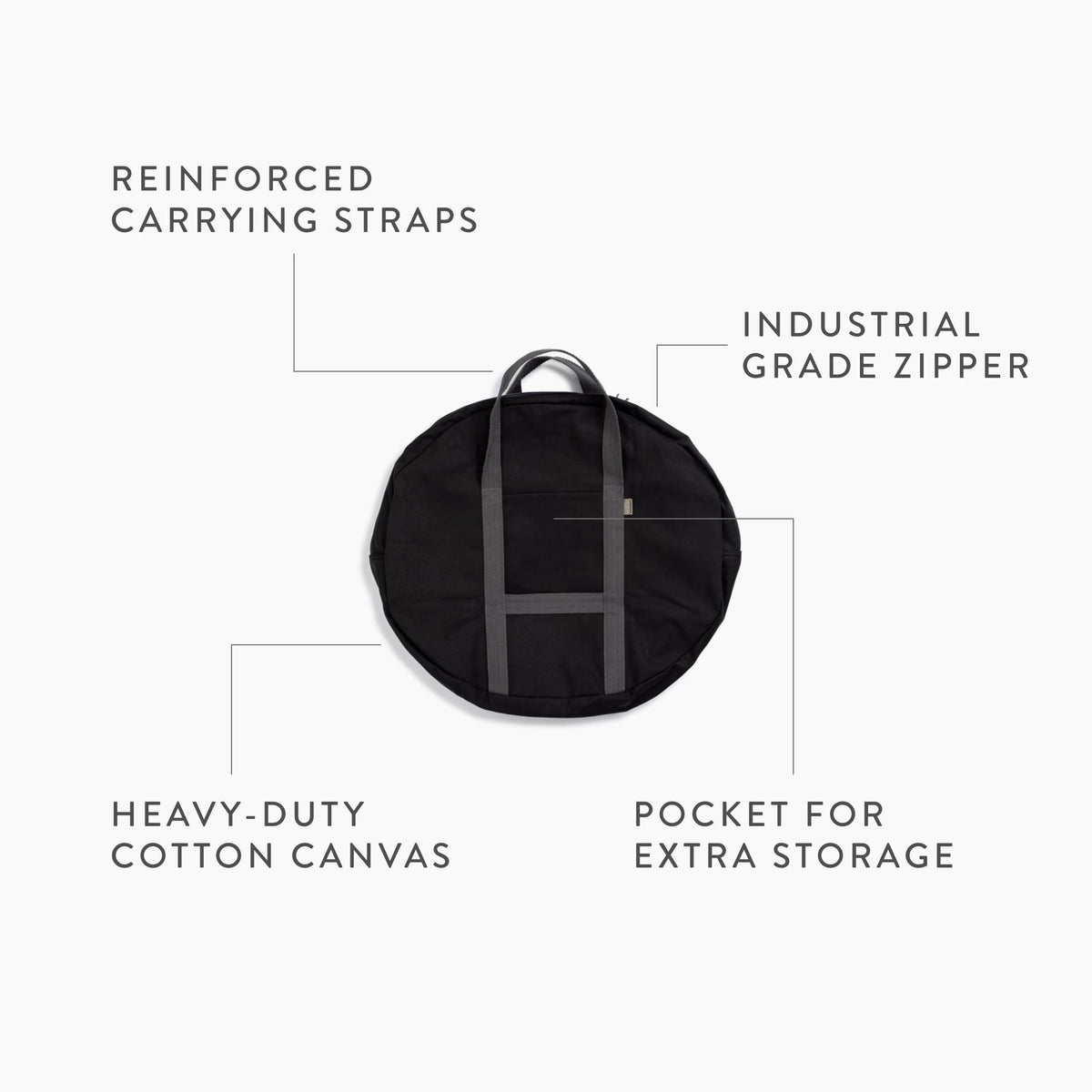 Barebones Cowboy Grill Charcoal Tray Carry Bag