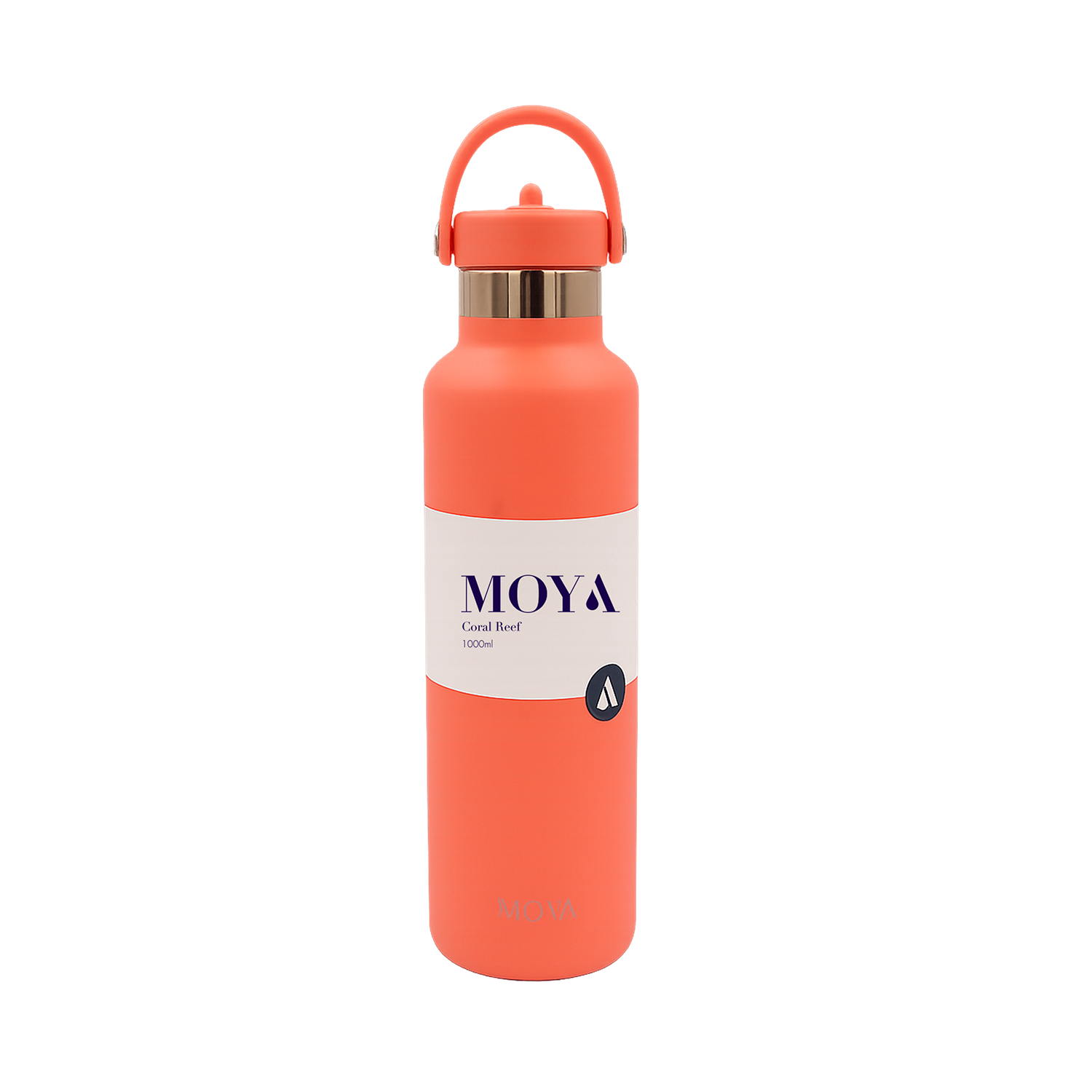 Coral Reef 1L Water Bottles Straw