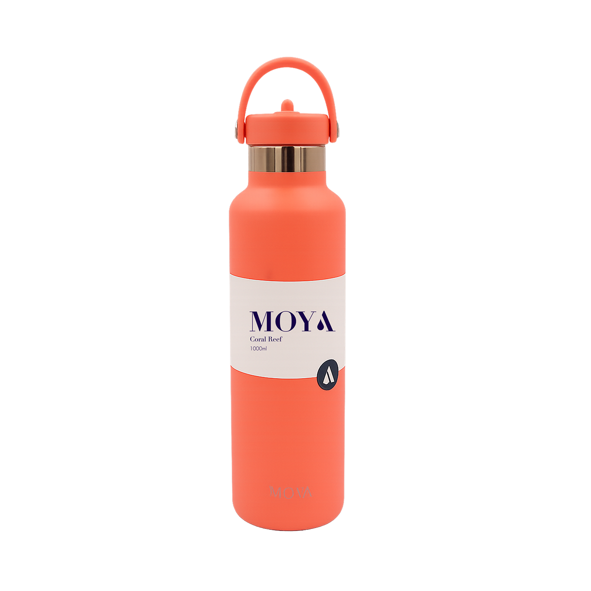 Coral Reef 1L Water Bottles Straw