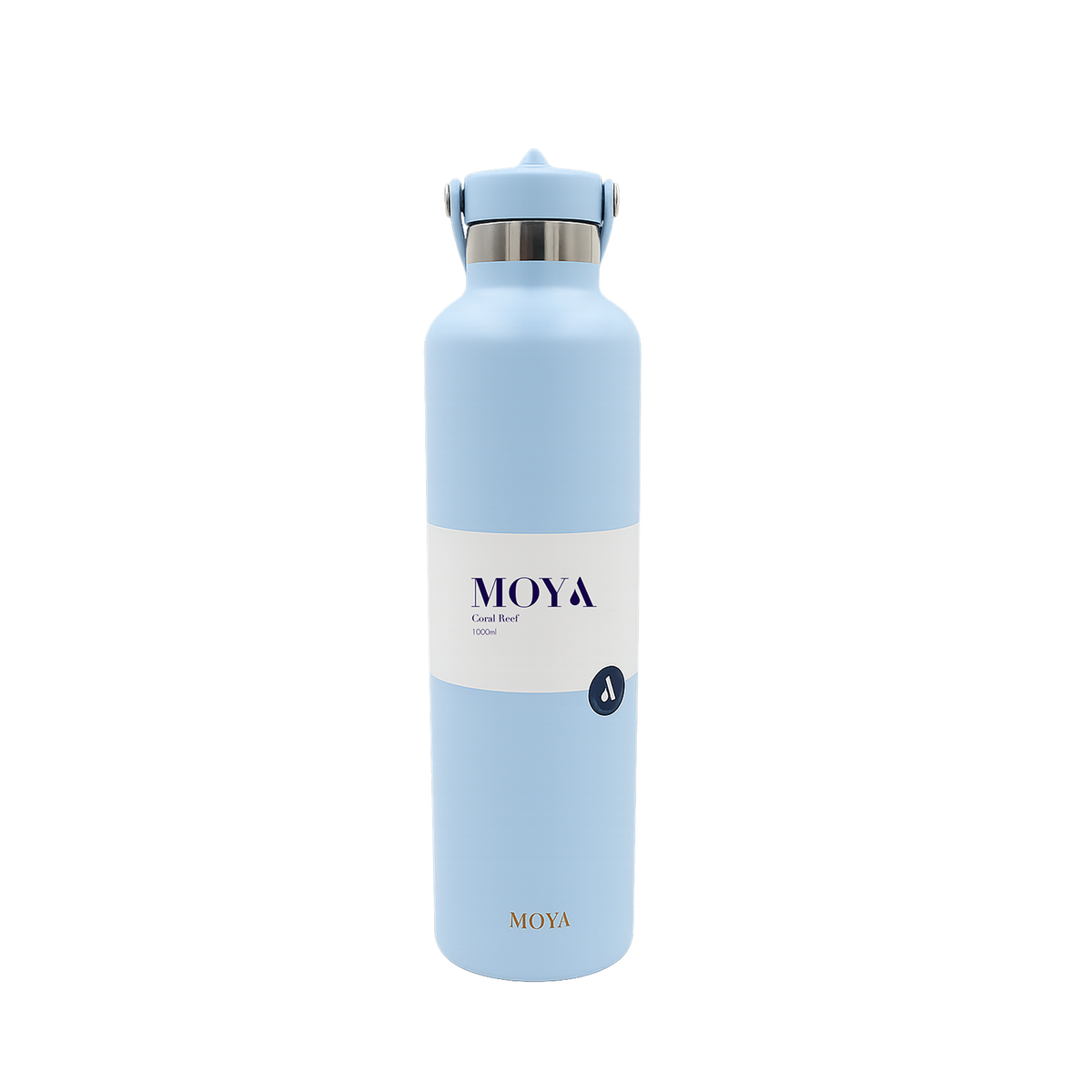 Coral Reef 1L Water Bottles Straw