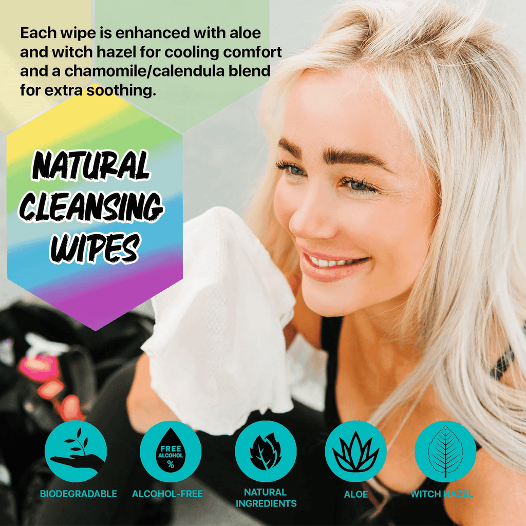 Klean Freak Body Wipes Dozen Pack - Mixed