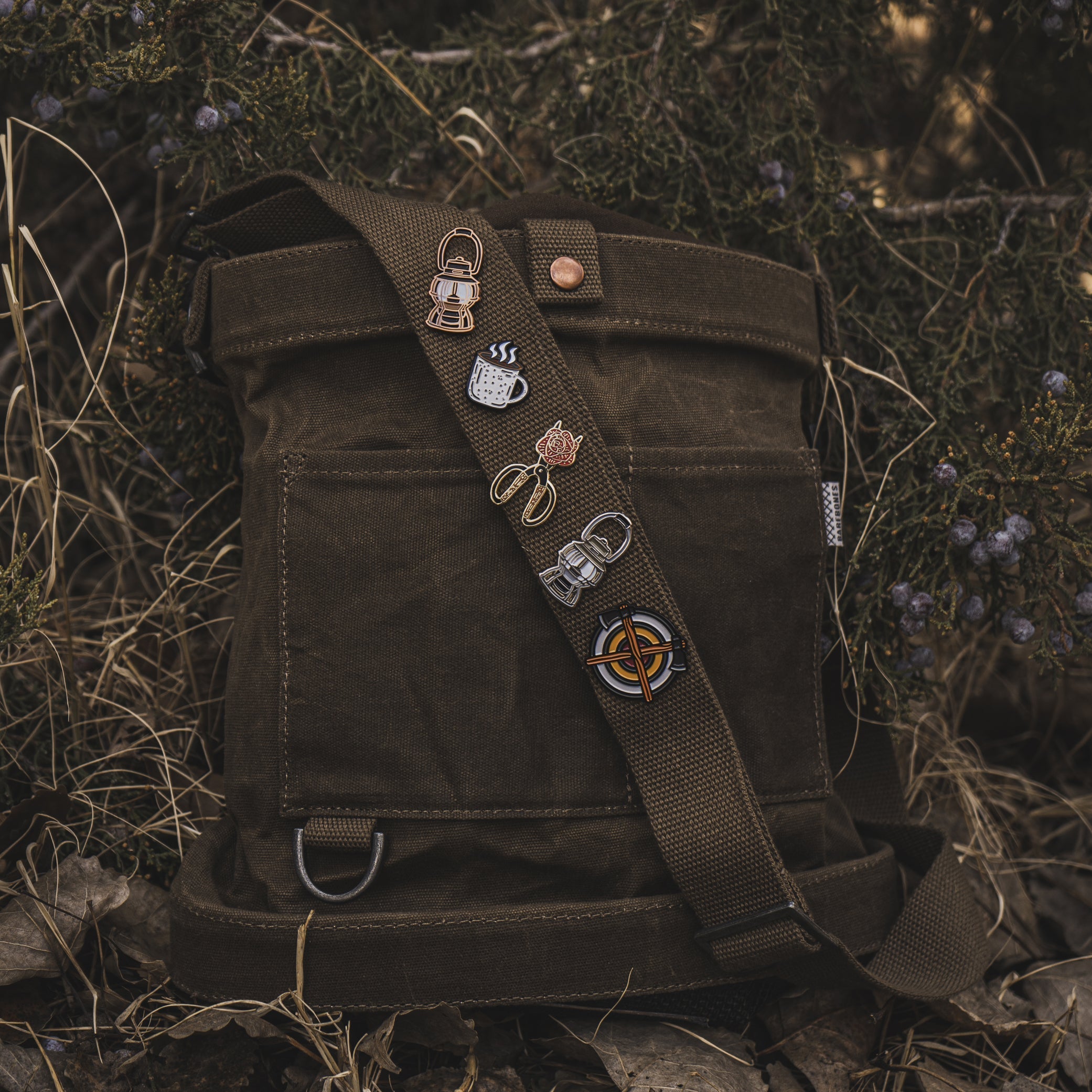 Barebones Enamel Pins