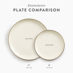 deep plate set, salad plate set