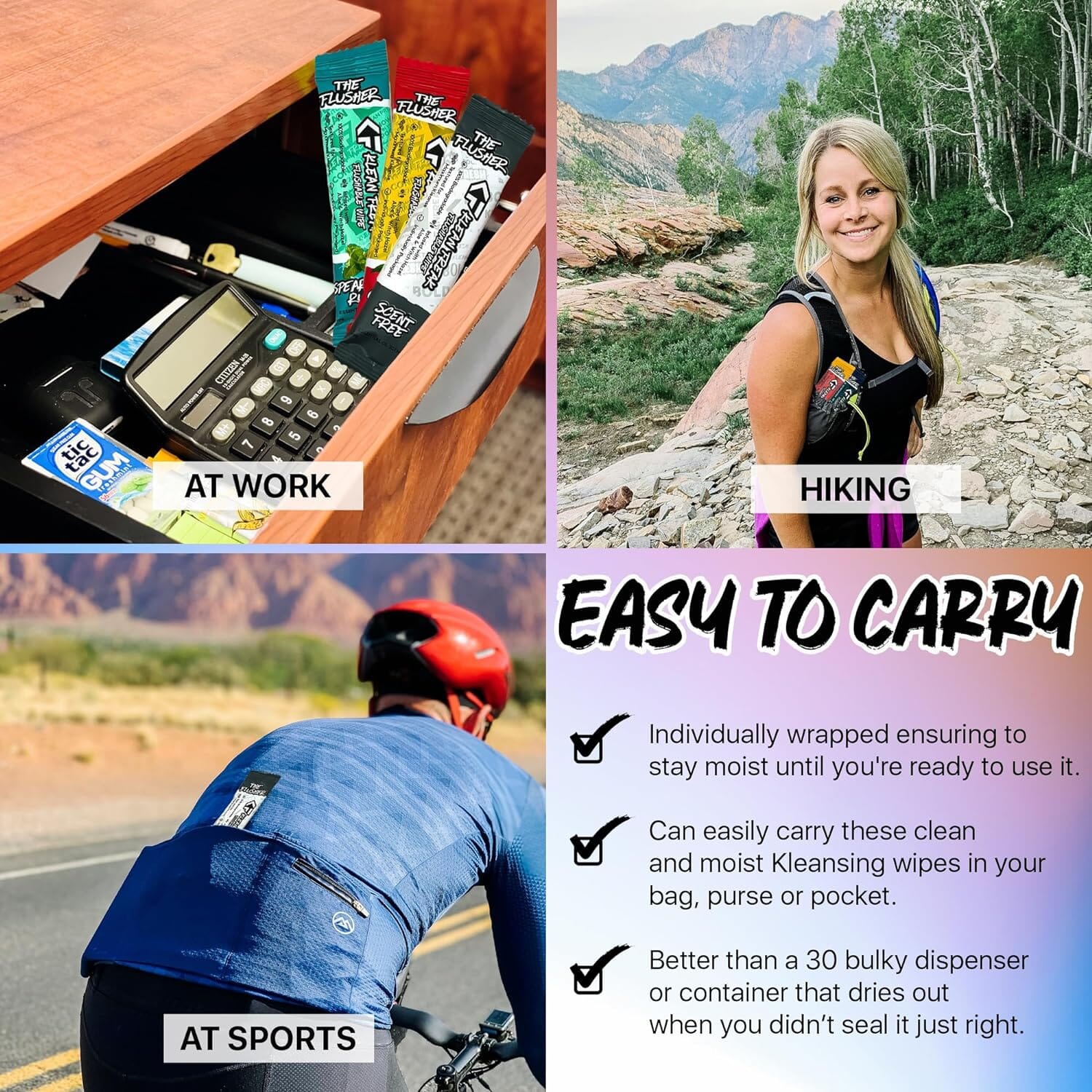 KLEAN FREAK - The Flusher - 20 pack - Mixed