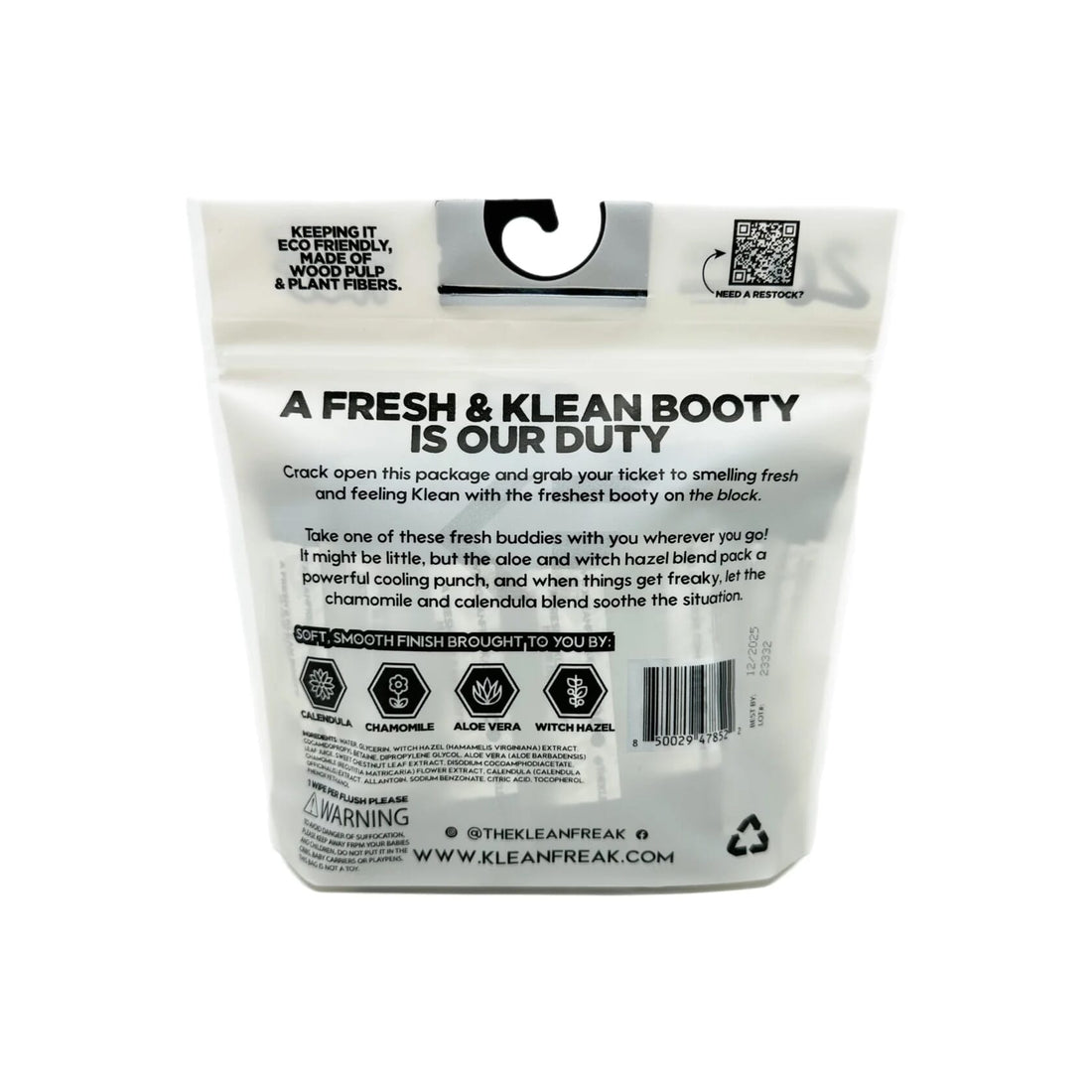 KLEAN FREAK - The Flusher 20 Pack - Scent Free