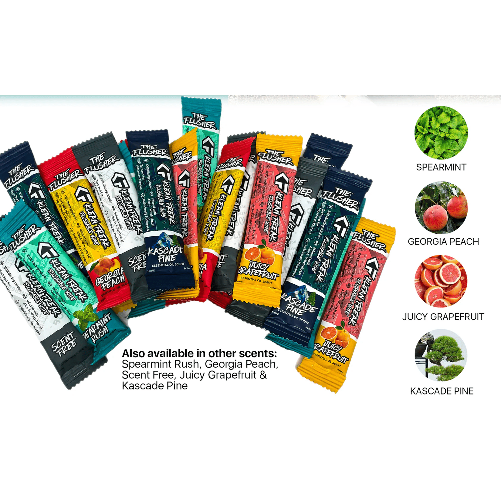 Klean Freak The Flusher 100 Pack - Georgia Peach