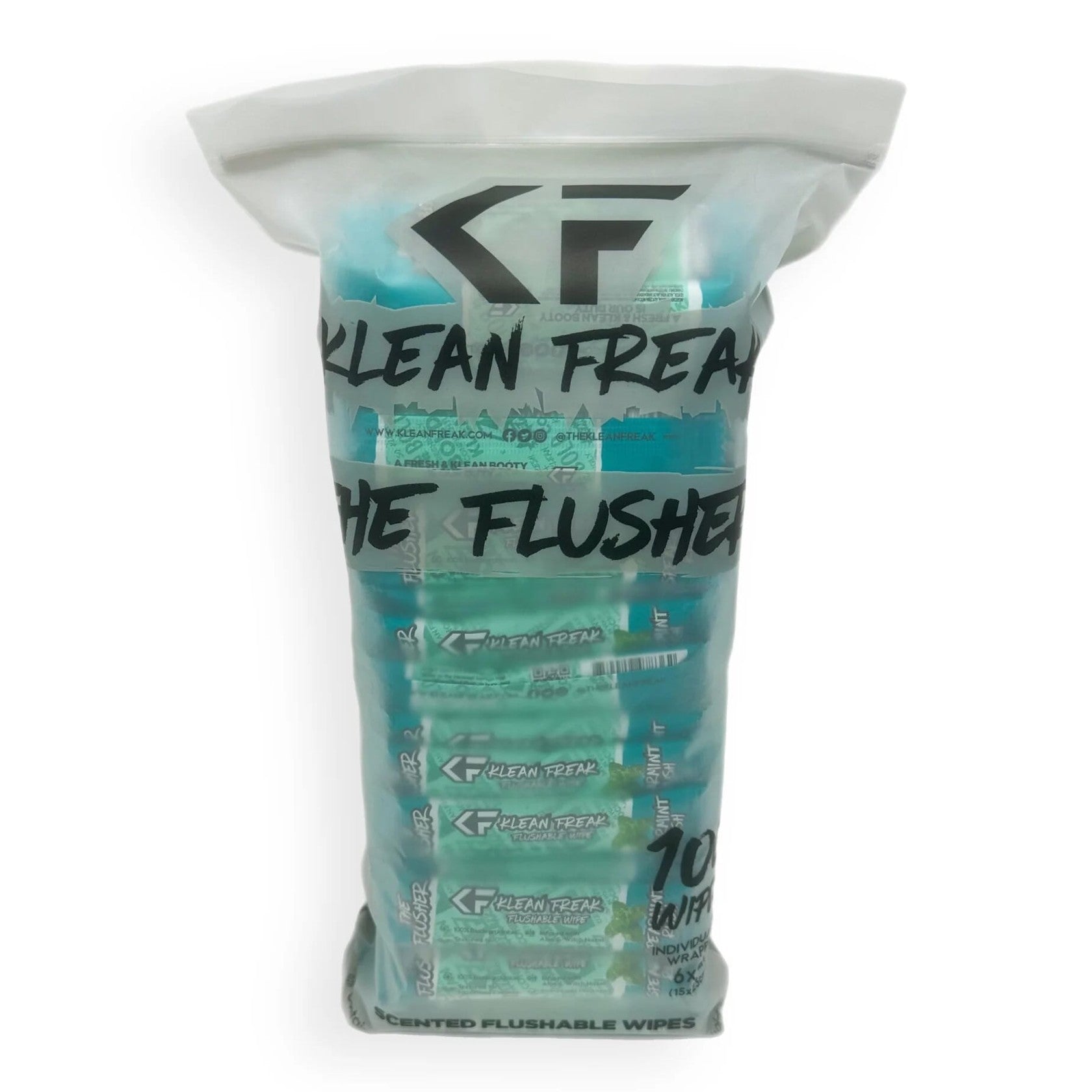 Klean Freak The Flusher 100 Pack - Spearmint Rush