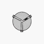 Barebones Fire Pit Grill Grate Circular