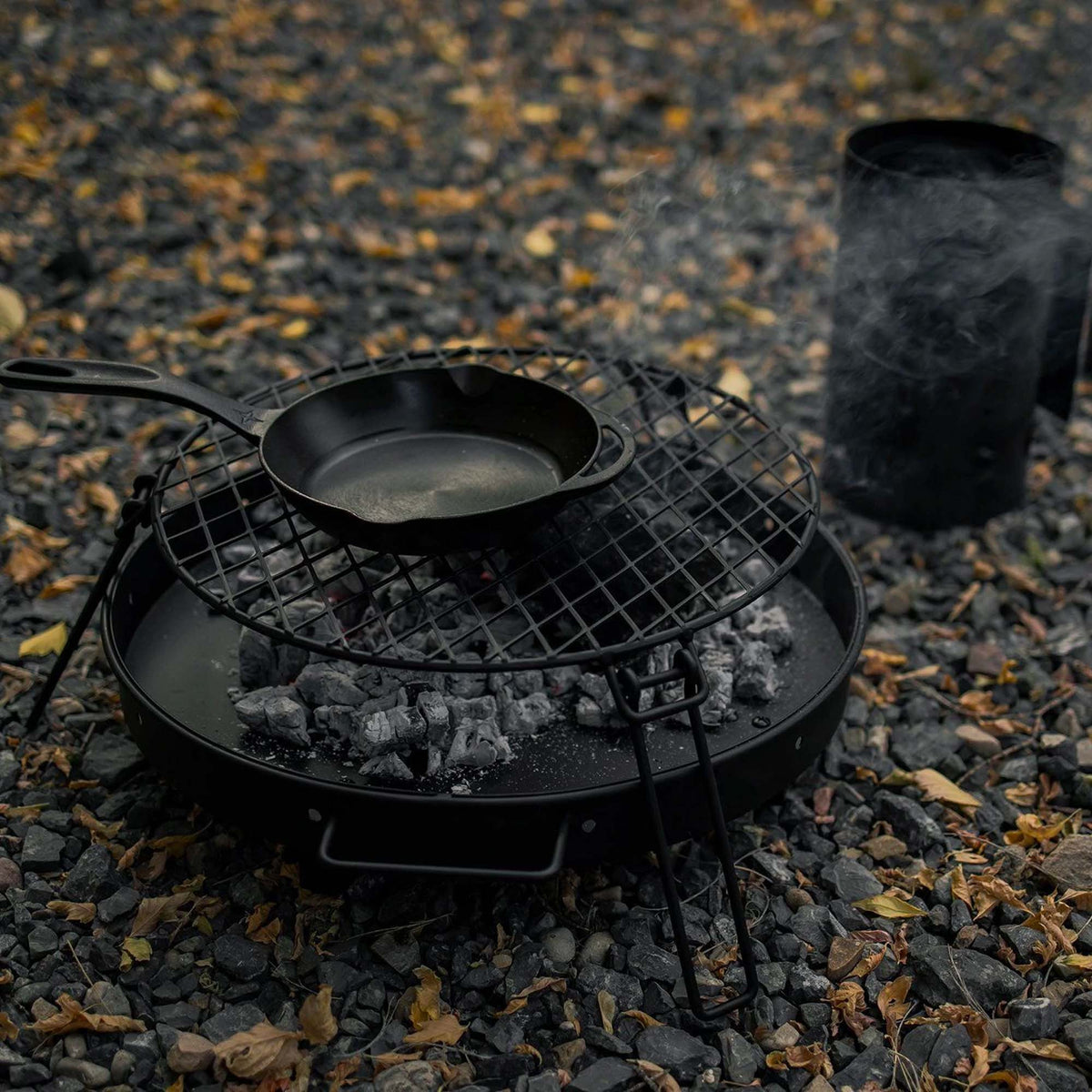 Barebones Fire Pit Grill Grate Circular