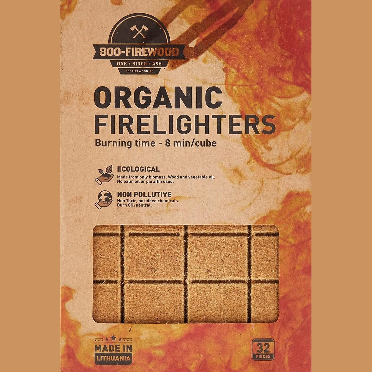 800 Firewood 32PC FIRELIGHTERS