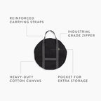 Barebones Fire Pit Grill Grate Carry Bag