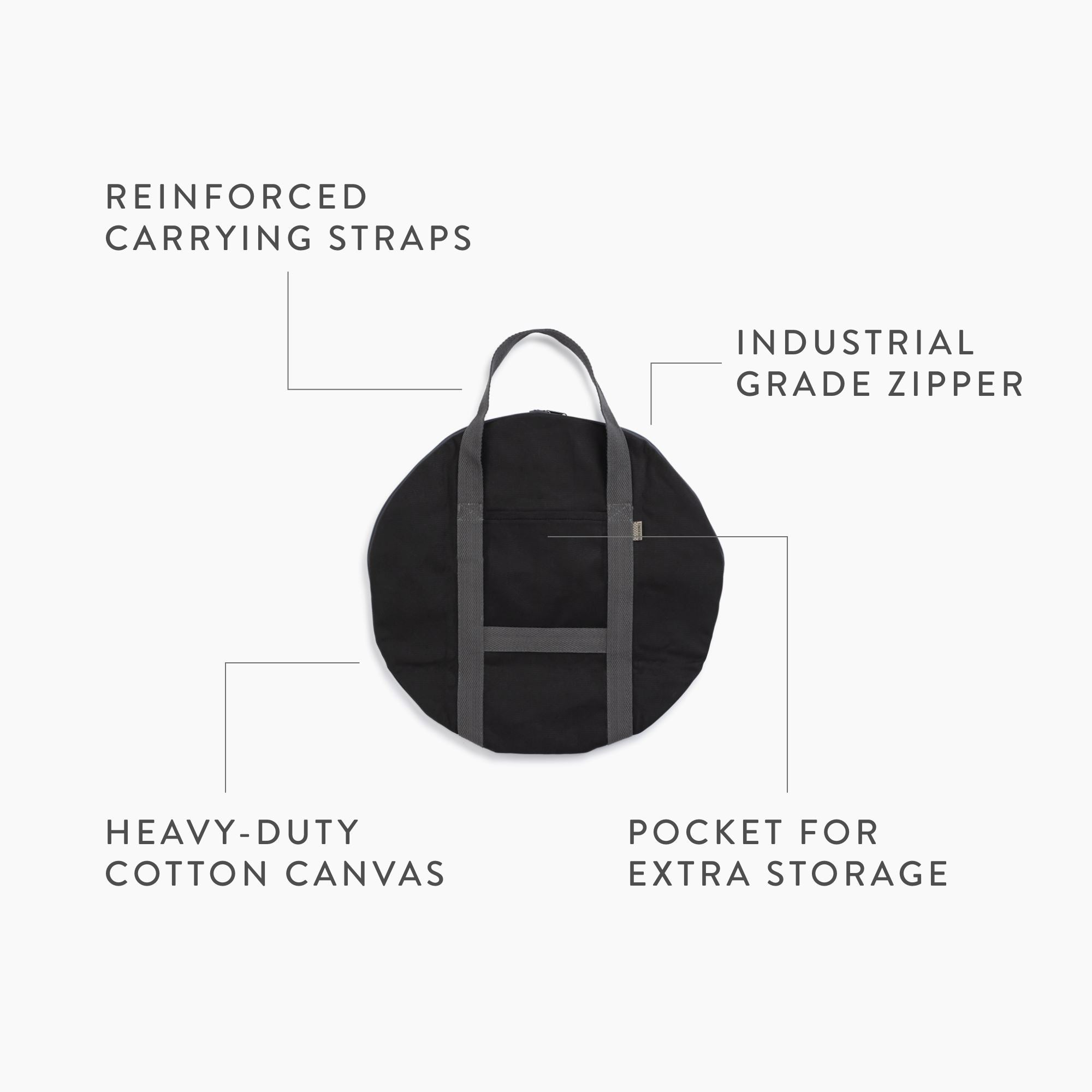Barebones Fire Pit Grill Grate Carry Bag