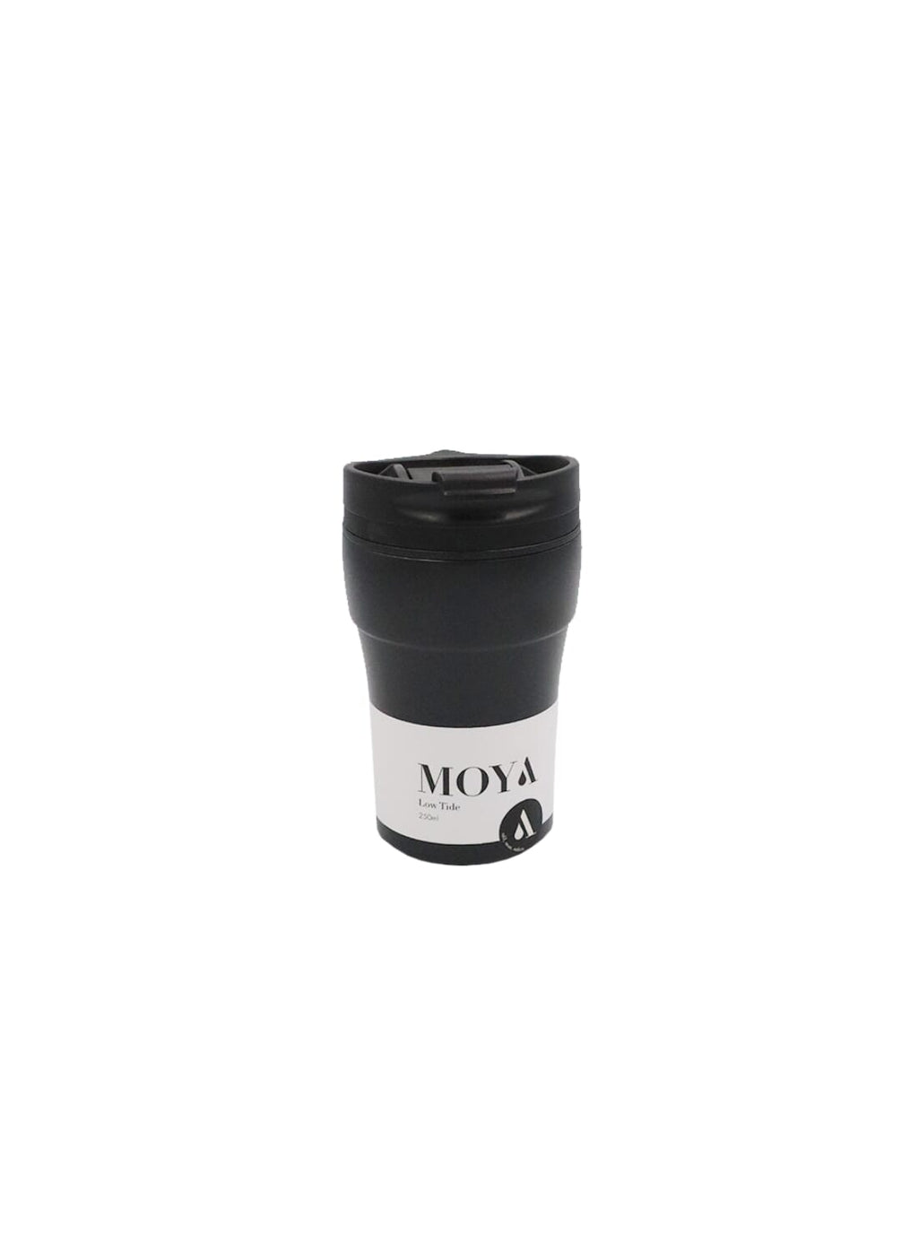 Moya Low Tide 250ml Travel Coffee Mug - Black