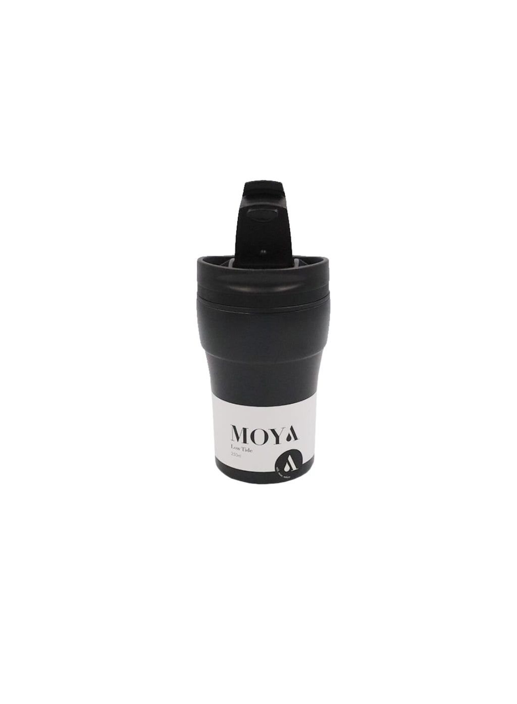 Moya Low Tide 250ml Travel Coffee Mug - Black