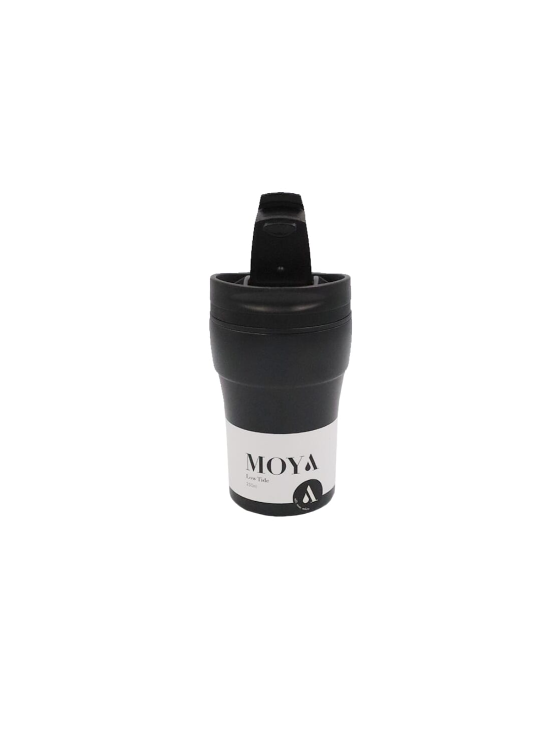 Moya Low Tide 250ml Travel Coffee Mug - Black