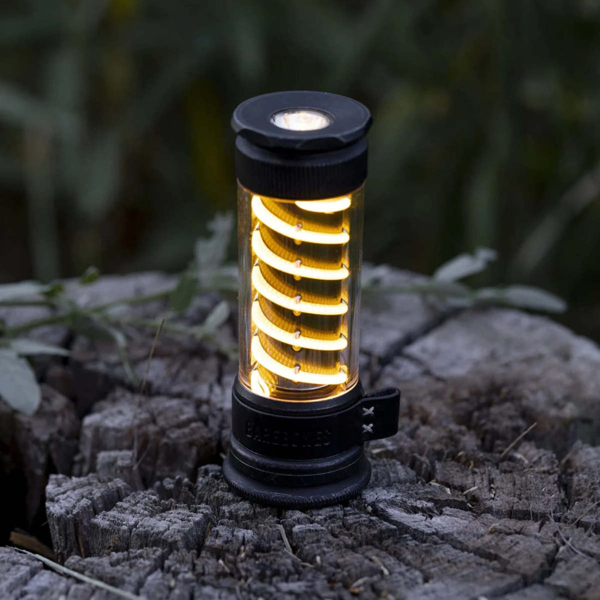 Barebones Edison Light Stick Tumbled Steel