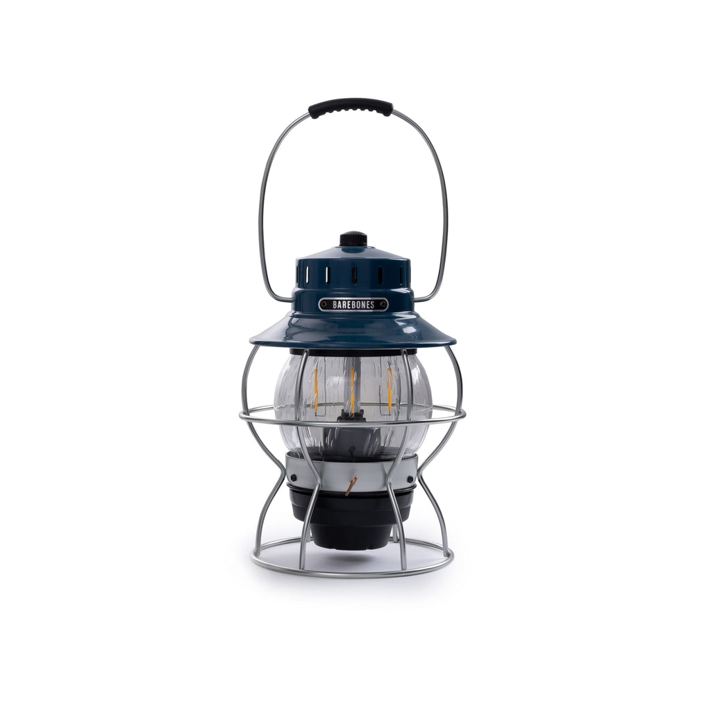 Barebones Railroad Lantern Ocean Blue