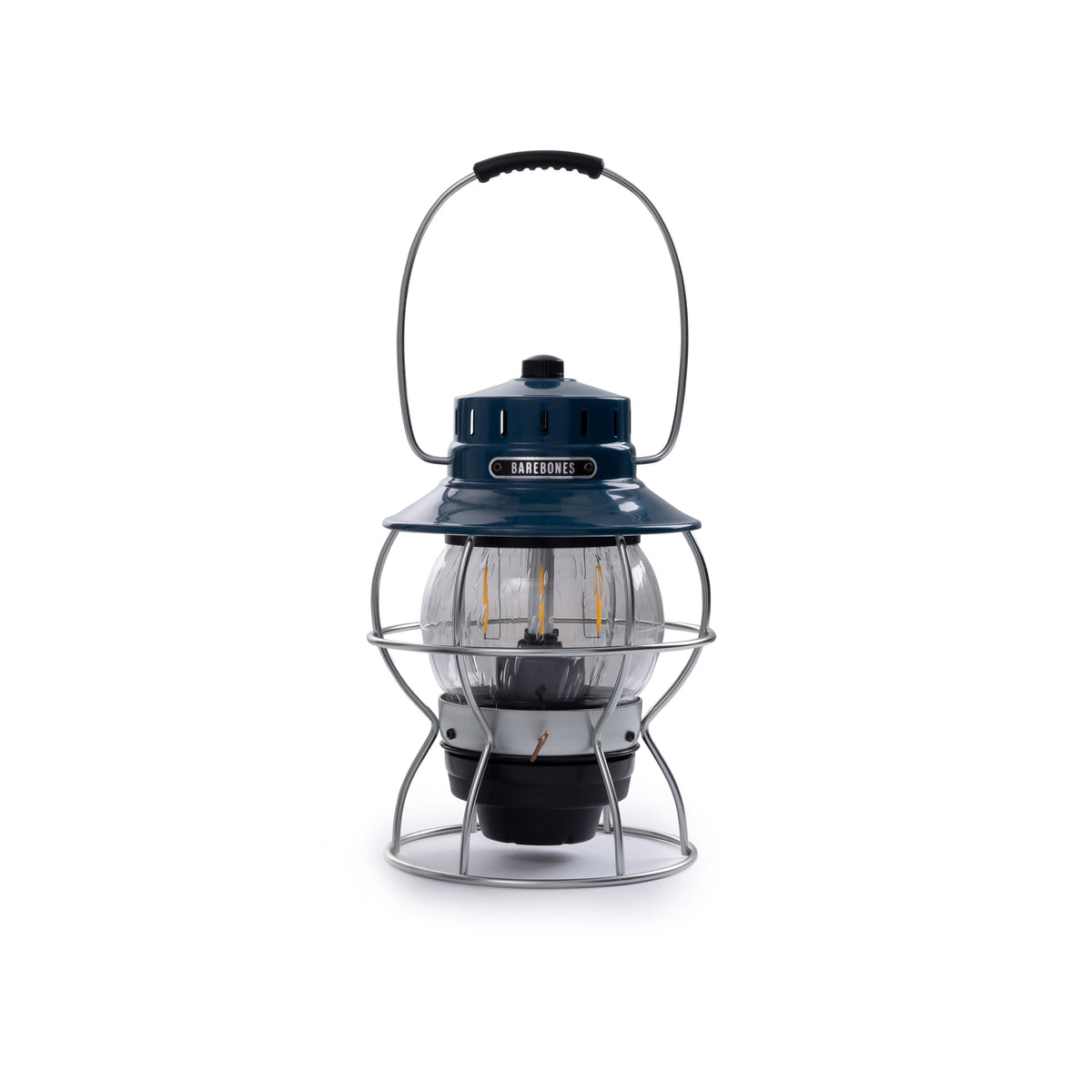 Barebones Railroad Lantern Ocean Blue