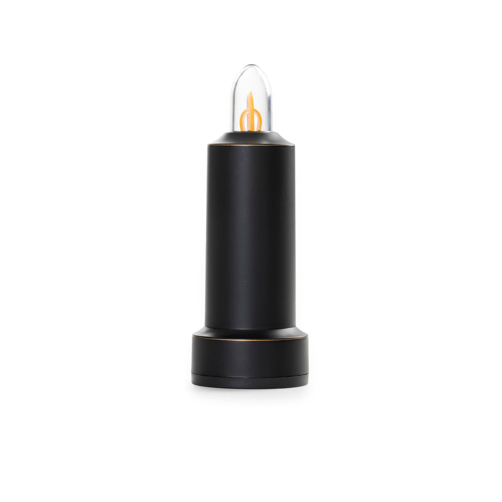 Barebones Rechargeable LED Flameless Candle - Antique Bronze