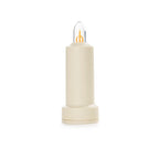Barebones Rechargeable LED Flameless Candle - Vintage White