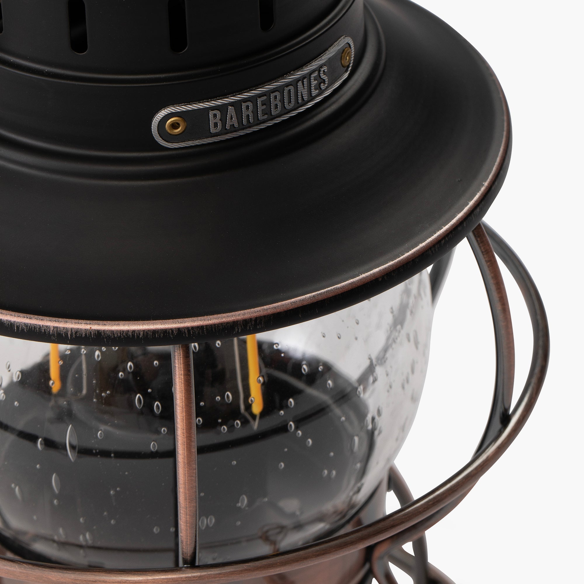 Barebones Railroad Lantern Antique Bronze