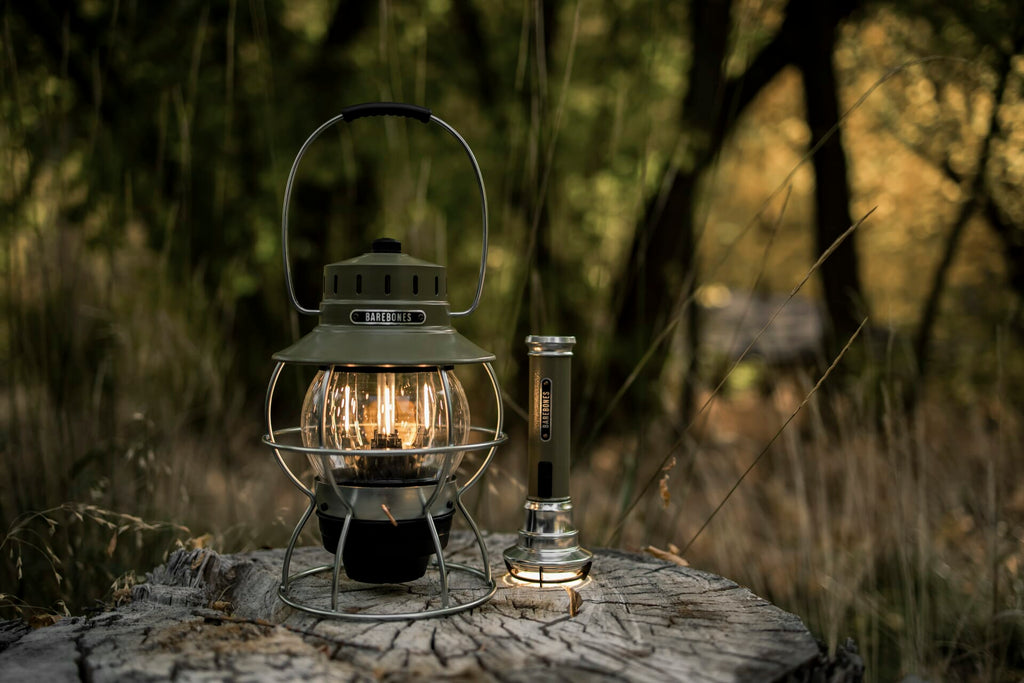 Barebones Railroad Lantern (Olive Drab)