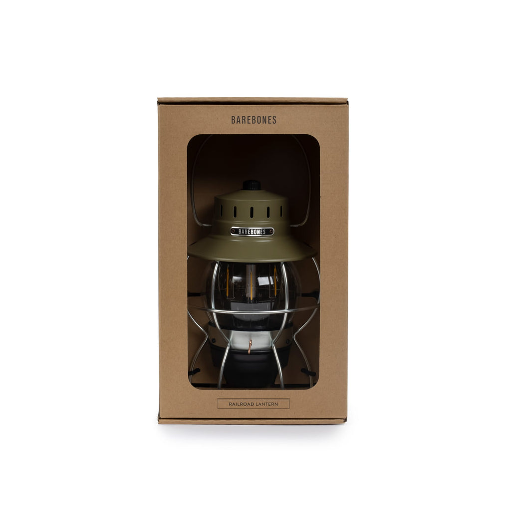 Barebones Railroad Lantern (Olive Drab)