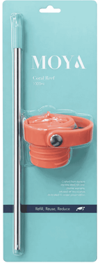Moya 1000ml Lid & Straw (Mixed Colours)