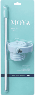 Moya 1000ml Lid & Straw (Mixed Colours)