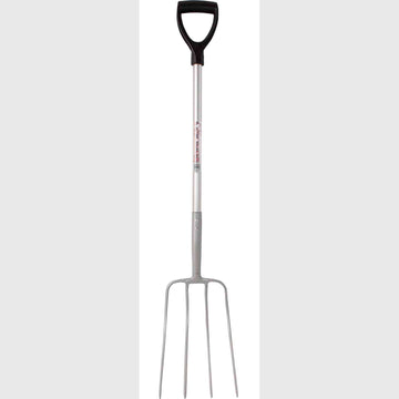 4 Prong Manure Fork Pro Fork - Black (D Handle)