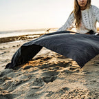 Matador Packable Beach Towel - Charcoal