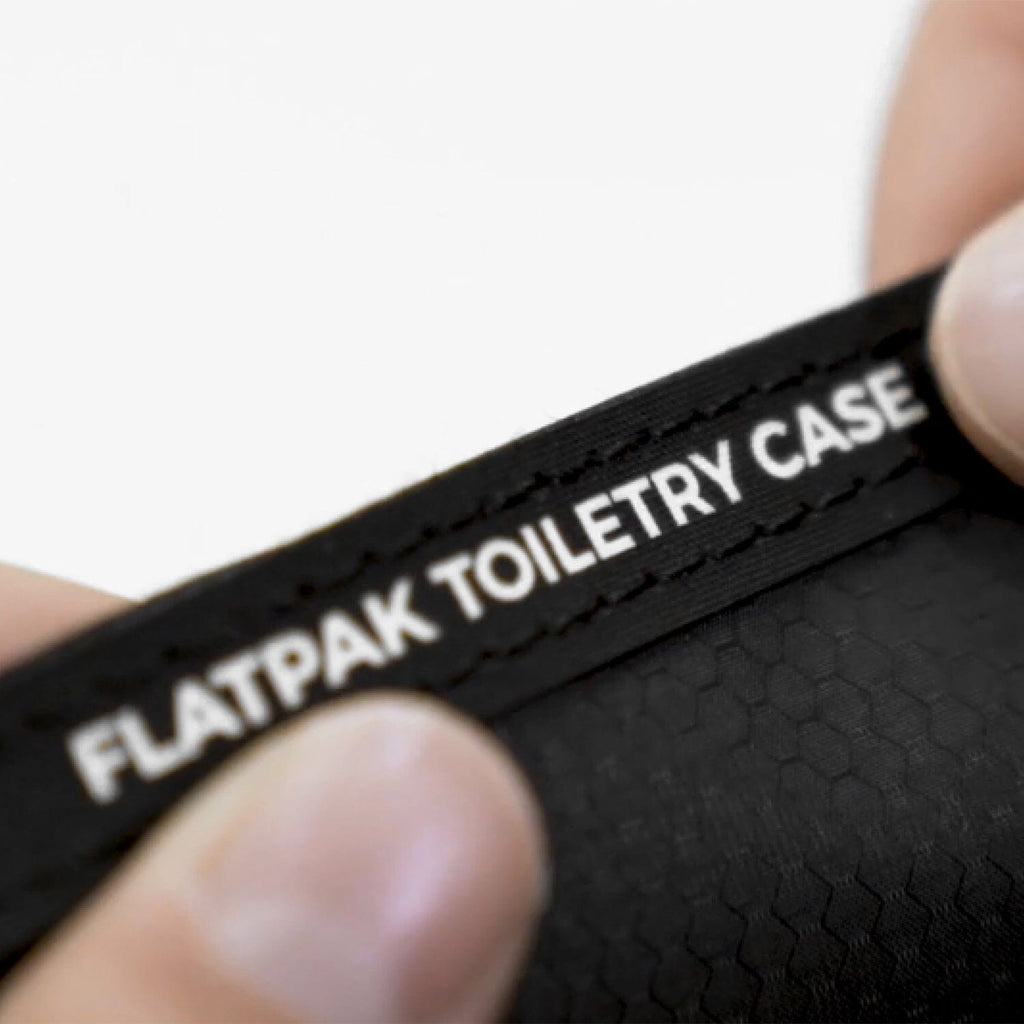 Matador FlatPak Zipper Toiletry Case - Charcoal