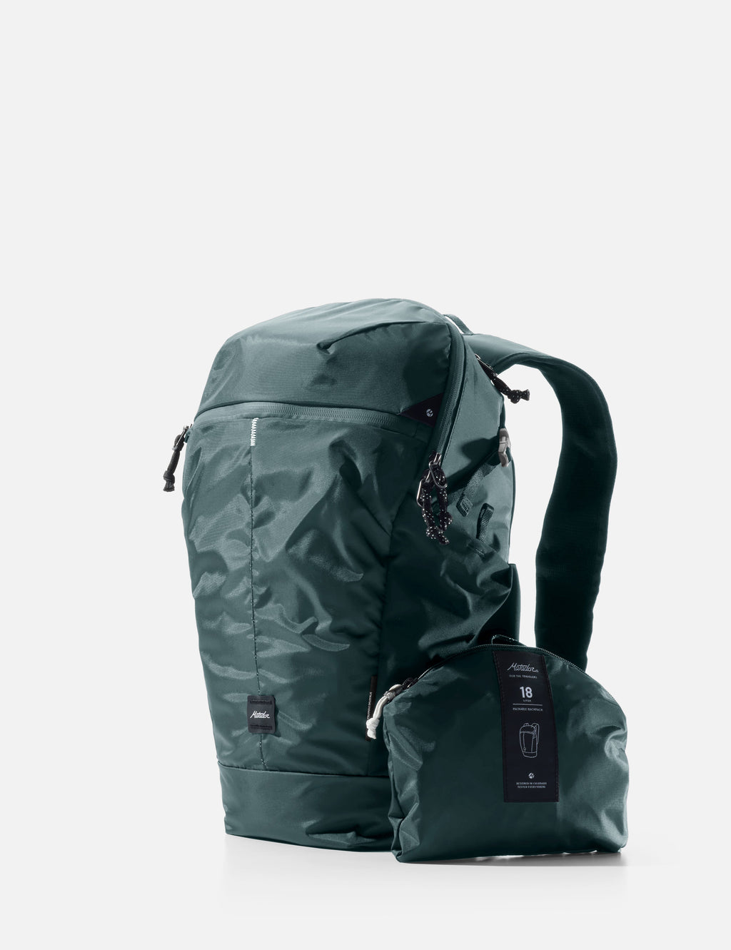 Matador 18L Zipper Packable Backpack - Juniper