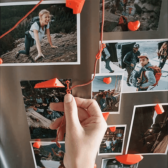 Matador Microsend Miniature Magnetic Crag - Orange Crush