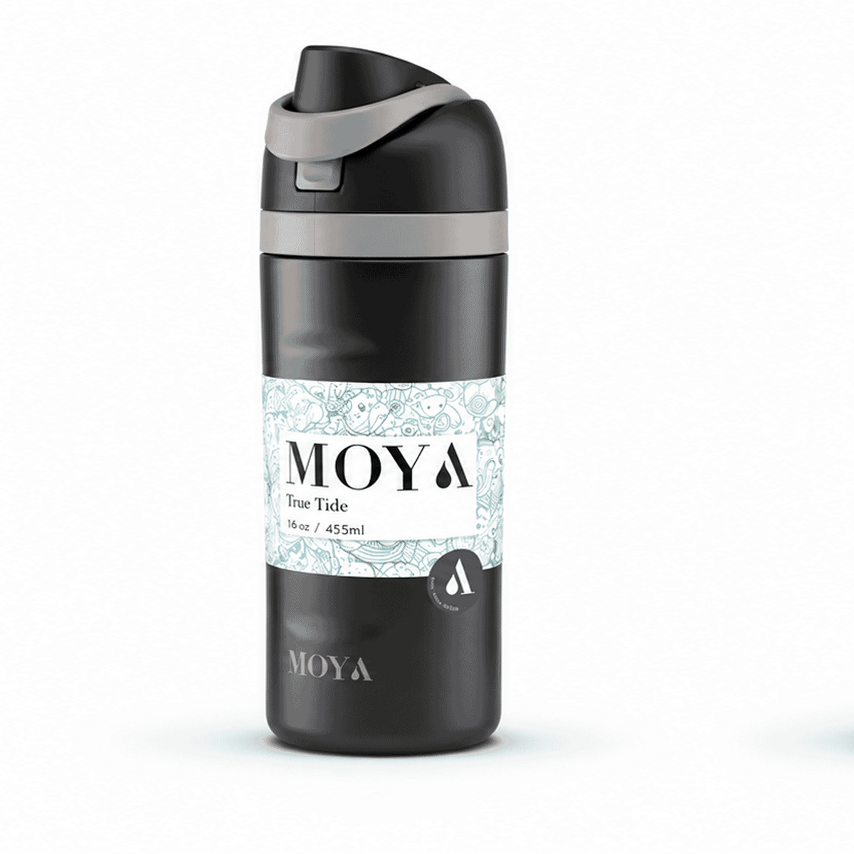 Moya "True Tide" 16oz Insulated Sustainable Water Bottle
