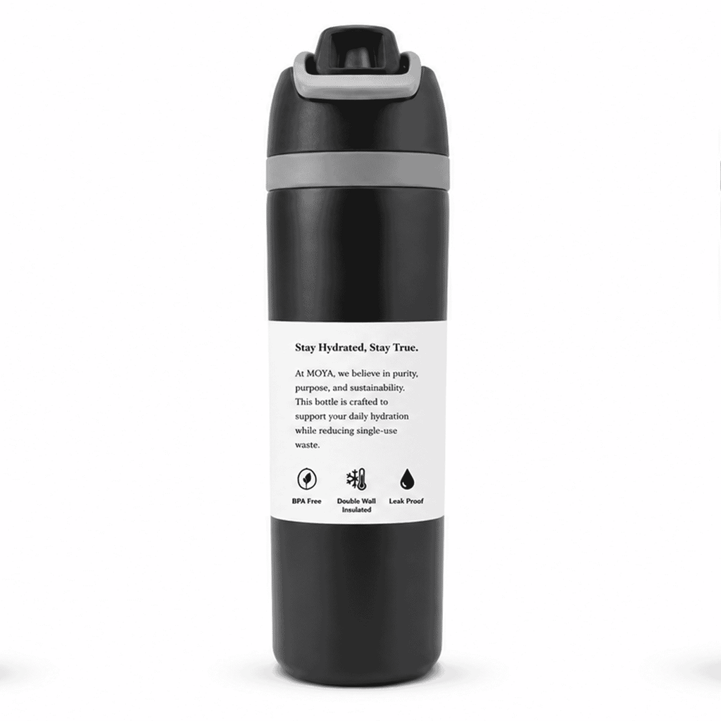 Moya "True Tide" 24oz Insulated Sustainable Water Bottle