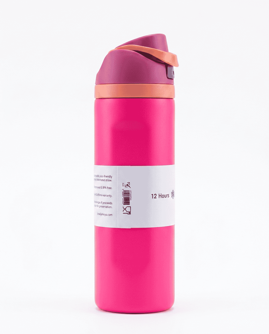 Moya "True Tide" 24oz Insulated Sustainable Water Bottle