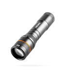 At Nebo Tools, we continually innovate so that we can offer the highest quality LED lighting products at the best price. The Newton™ 500 flashlight by NEBO is a powerful handheld flashlight with 4 light modes. The easy-touch rear positioned switch makes it a breeze to switch between modes and the powerful LED in this flashlight can light up 146 meters.
