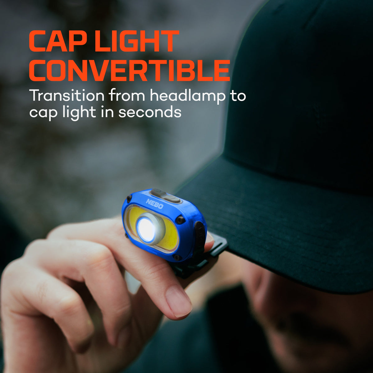 Mycro 550 Headlamp Blue | Rechargeable