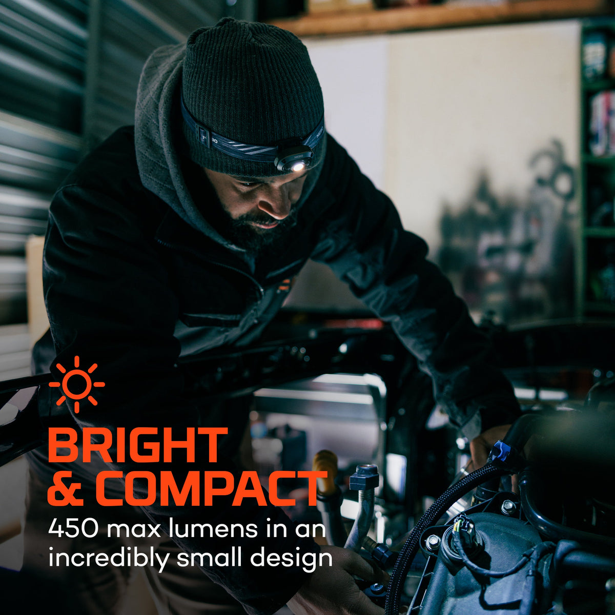 Mycro 450 Headlamp | Rechargeable