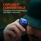 Mycro 450 Headlamp Blue | Rechargeable